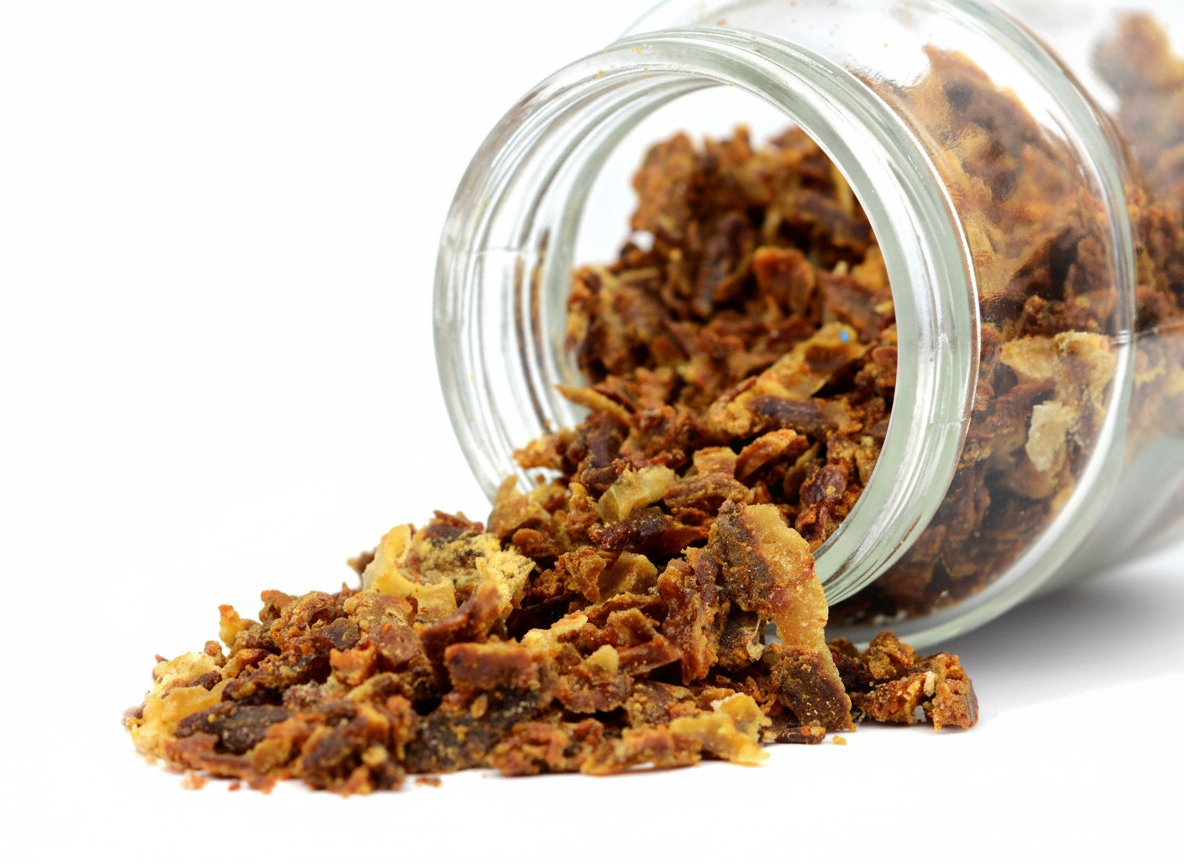 Raw propolis from the hive showing the source of propolis health benefits.