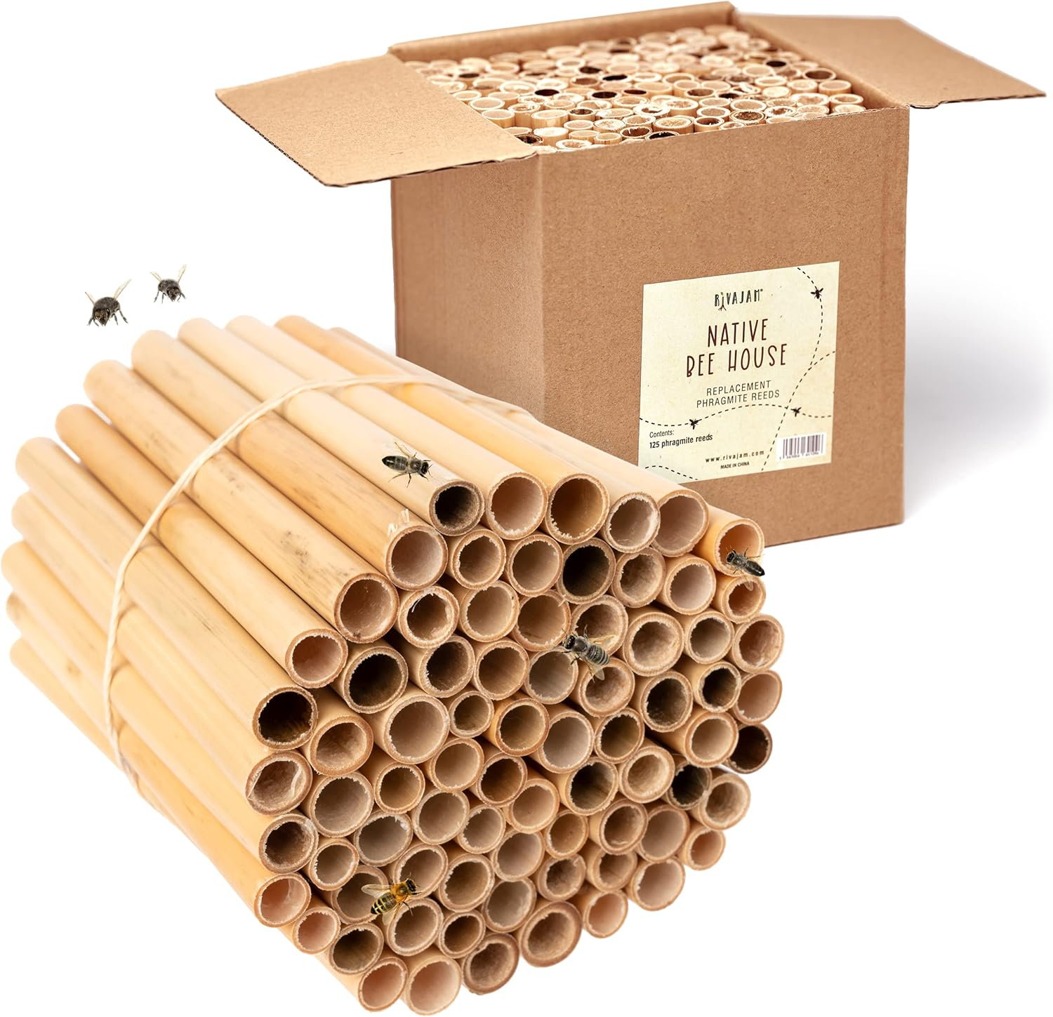 Natural Bamboo Bee House